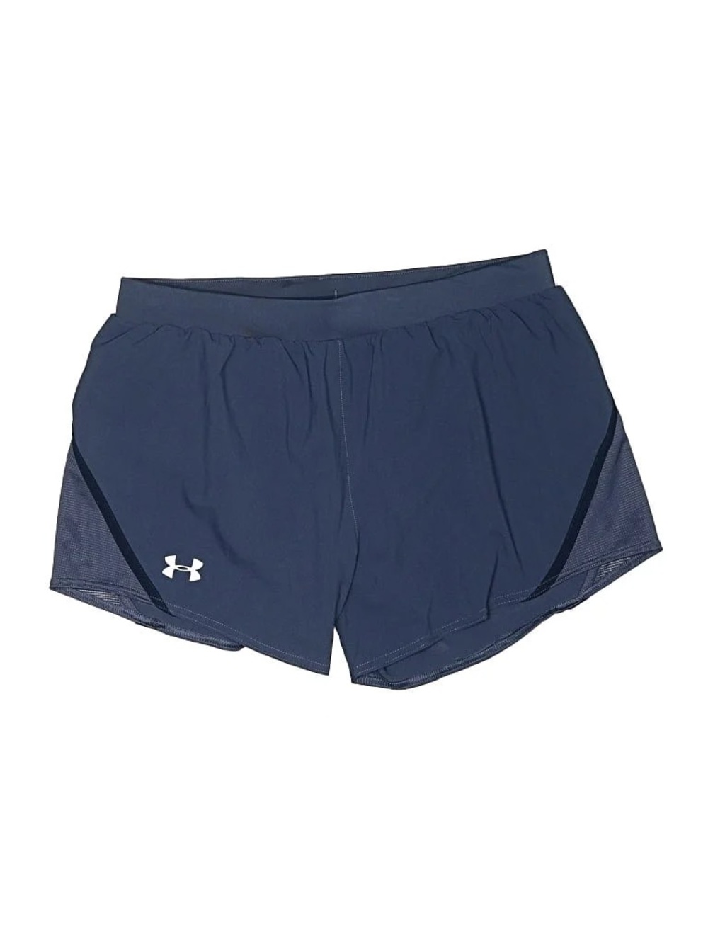 Under Armour Navy & Black Women's Athletic Running Shorts